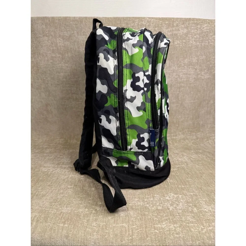 Wildkin Kids' Camouflage Two Compartment Lined Backpack Multicolor